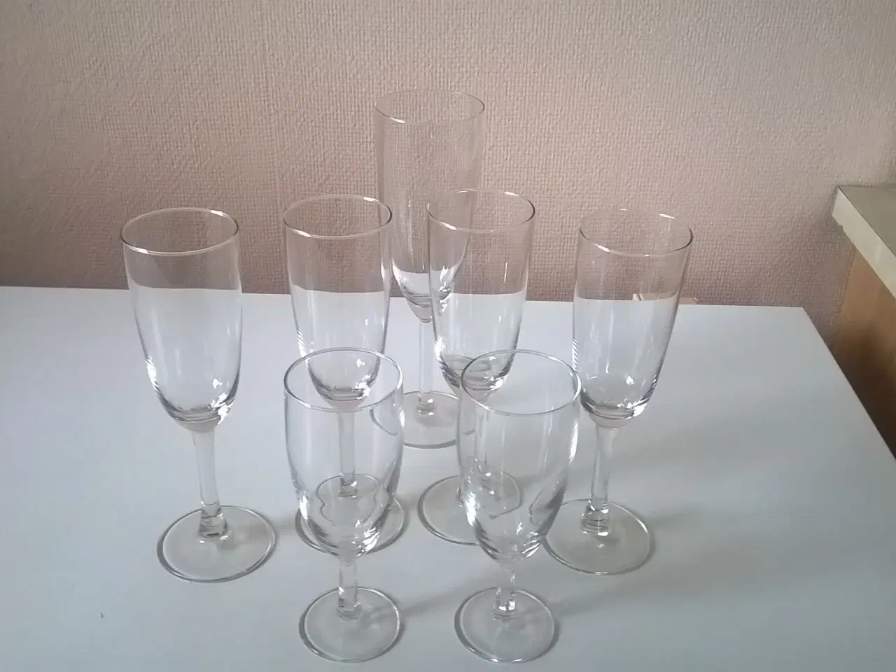 Billede 1 - Champagneglas 7 stk.