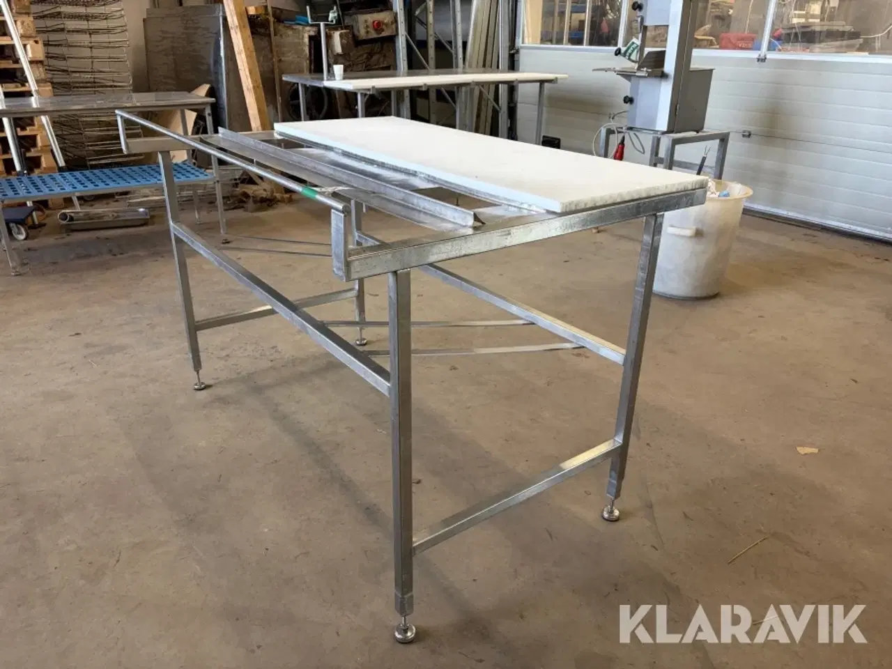 Billede 7 - Skærebord med skæreplanke