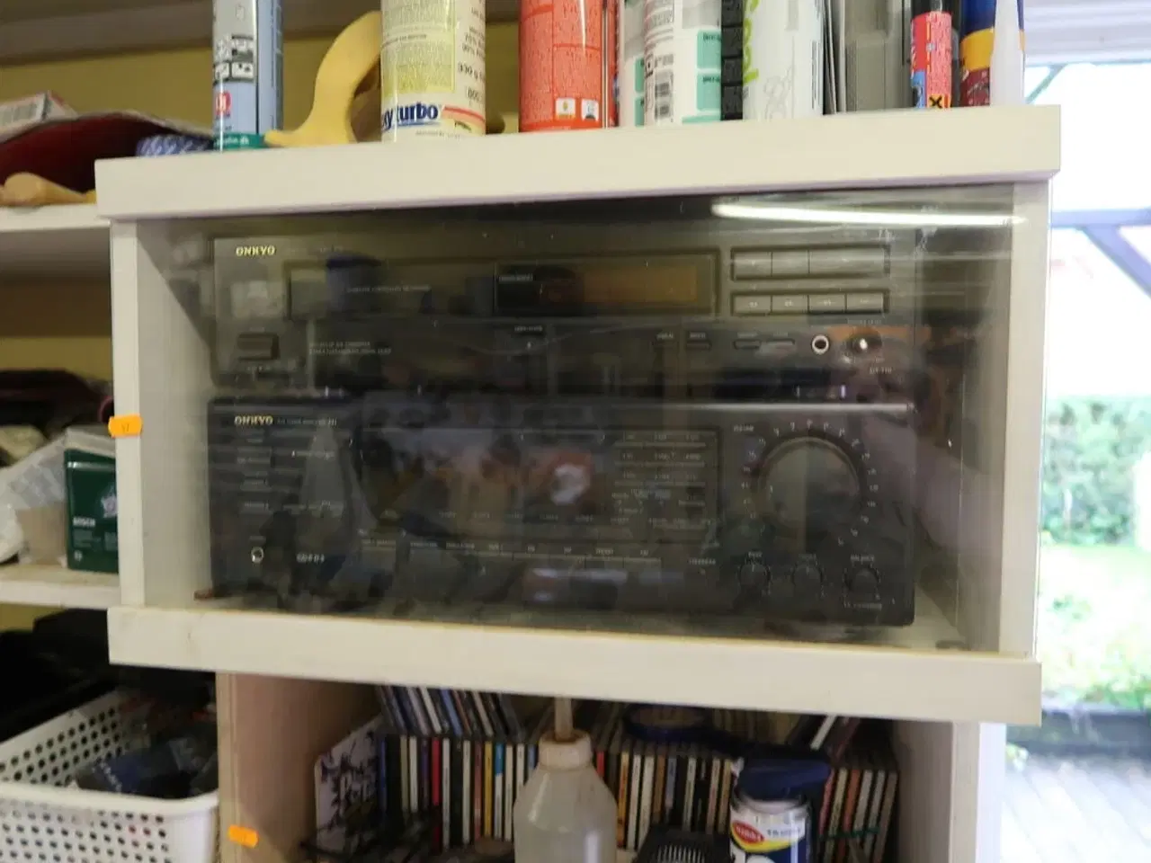 Billede 6 - Div. Plejemidler, værktøj, forstærker ONKYO samt højtalere