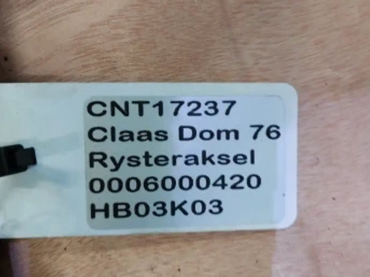 Billede 8 - Claas Dominator 76 Rysteraksel 0006000420