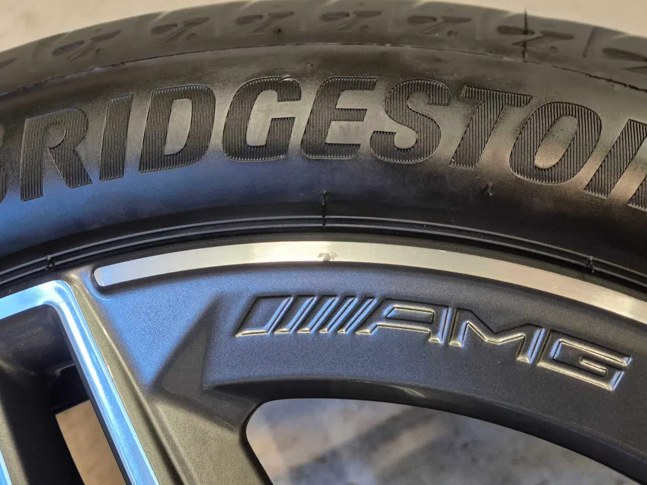 Billede 9 - C - E KLASSE "AMG" MERCEDES ORIGINAL ALUFÆLGE MED