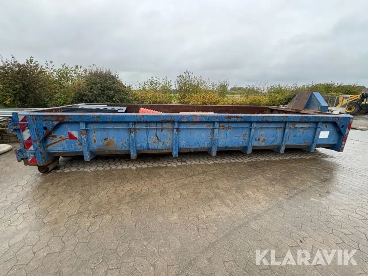 Billede 6 - Åben container med byggematerialer
