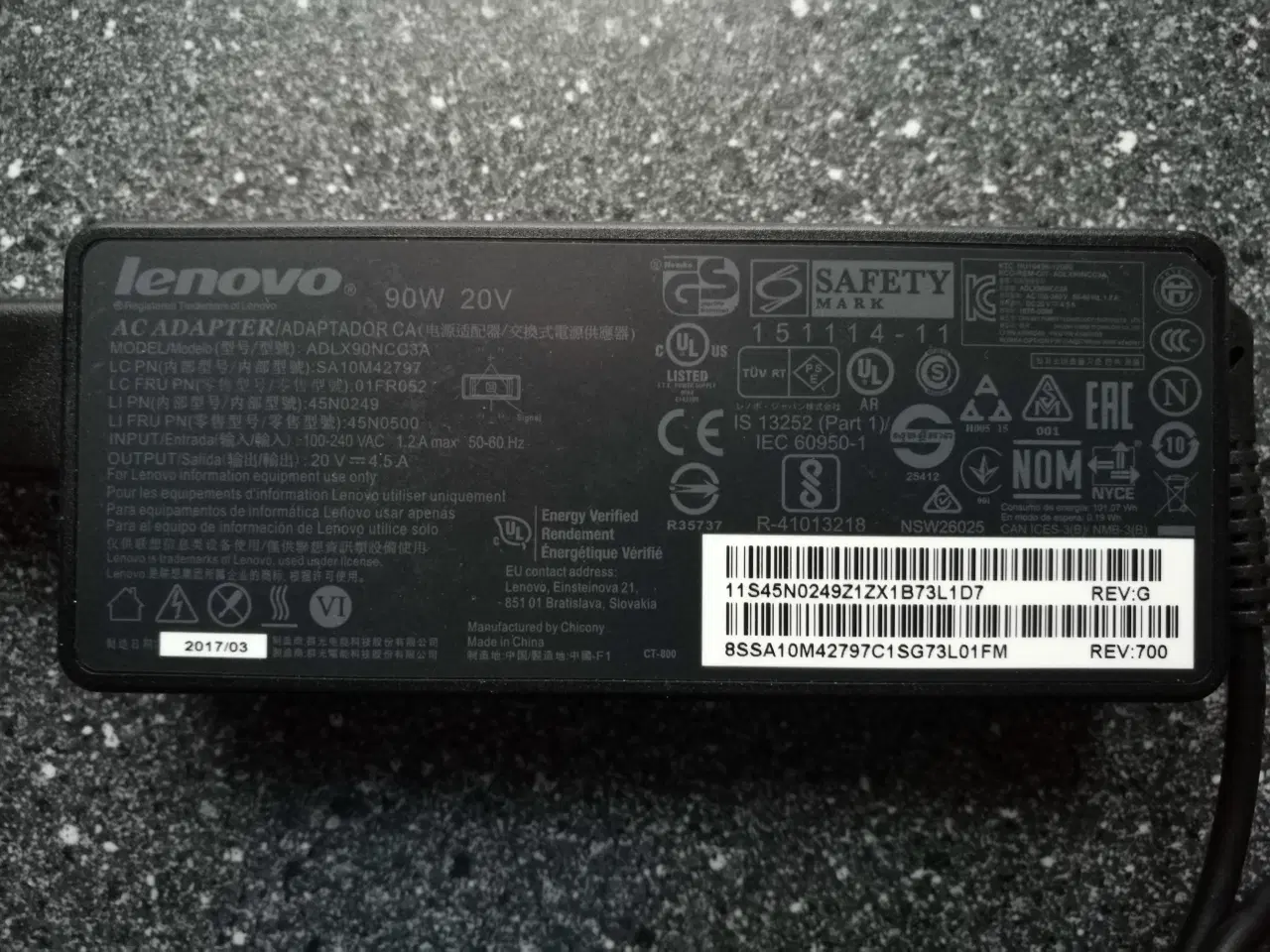 Billede 3 - Lenovo AC Adapter