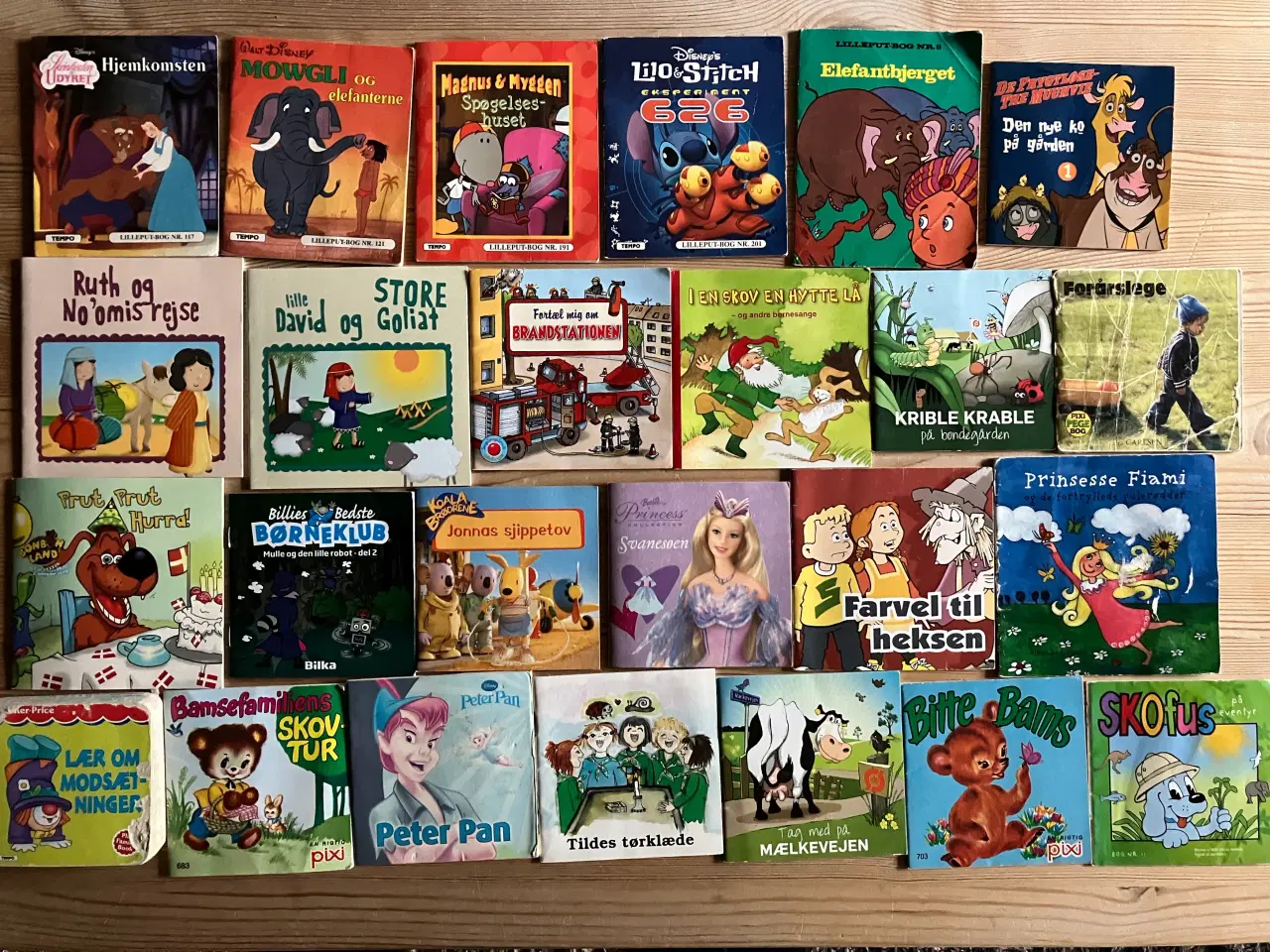 Billede 3 - 25 små børnebøger, Lilleput, Disney m.fl.