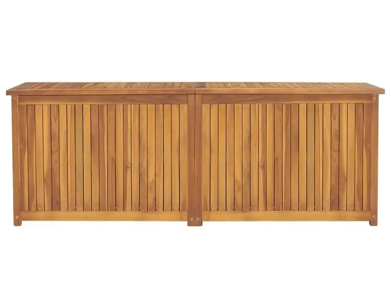 Billede 2 - Opbevaringsboks til haven 150x50x55 cm massivt teaktræ