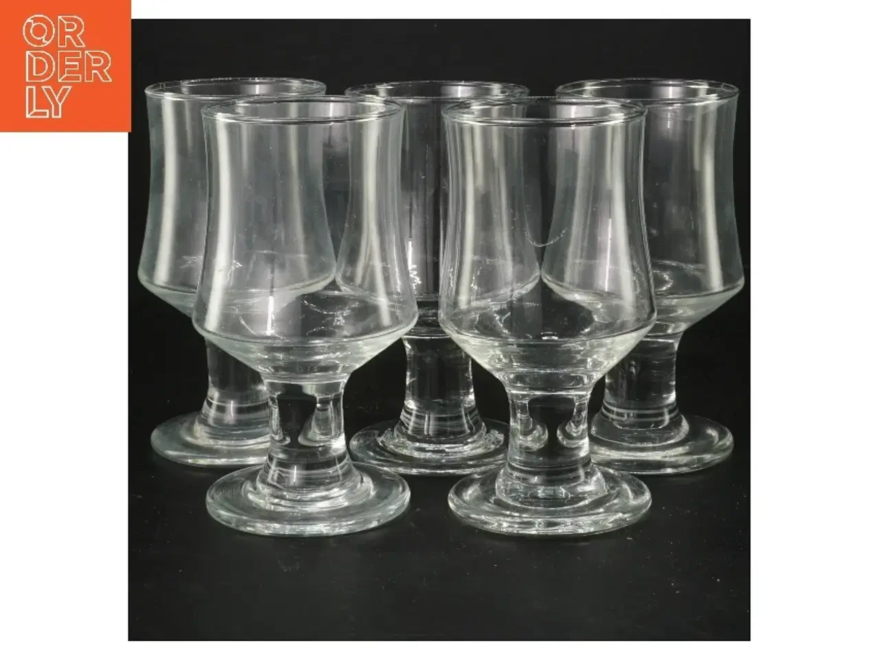 Billede 1 - Sæt med glas (str. 5 styk, 13 cm)