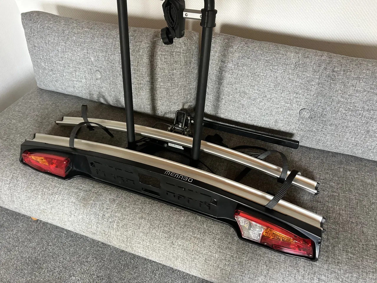 Billede 1 - Menabo Cykelholder til anhængertræk 