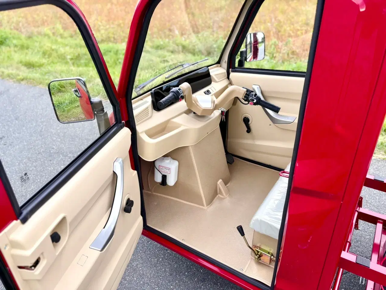 Billede 9 - LuxCap Pickup Kabinescooter Rød