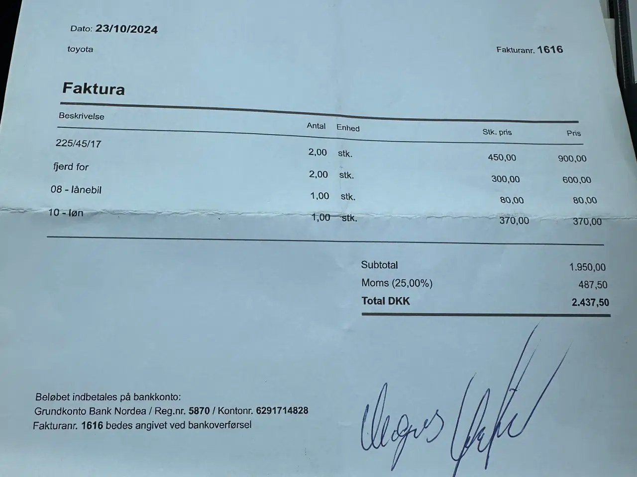 Billede 12 - Toyota Avensis 2,2