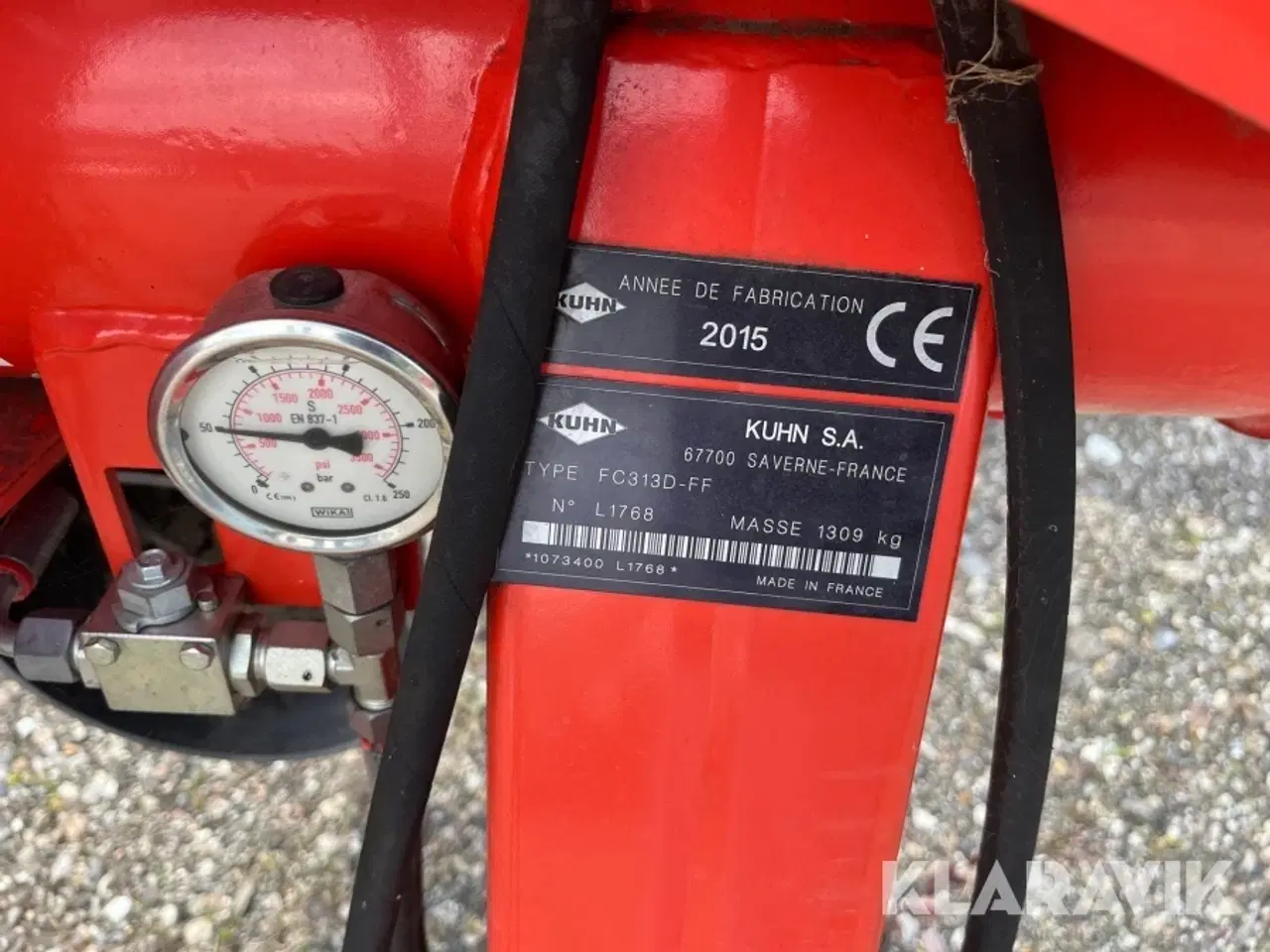 Billede 12 - Skårlægger Kuhn FC 313D