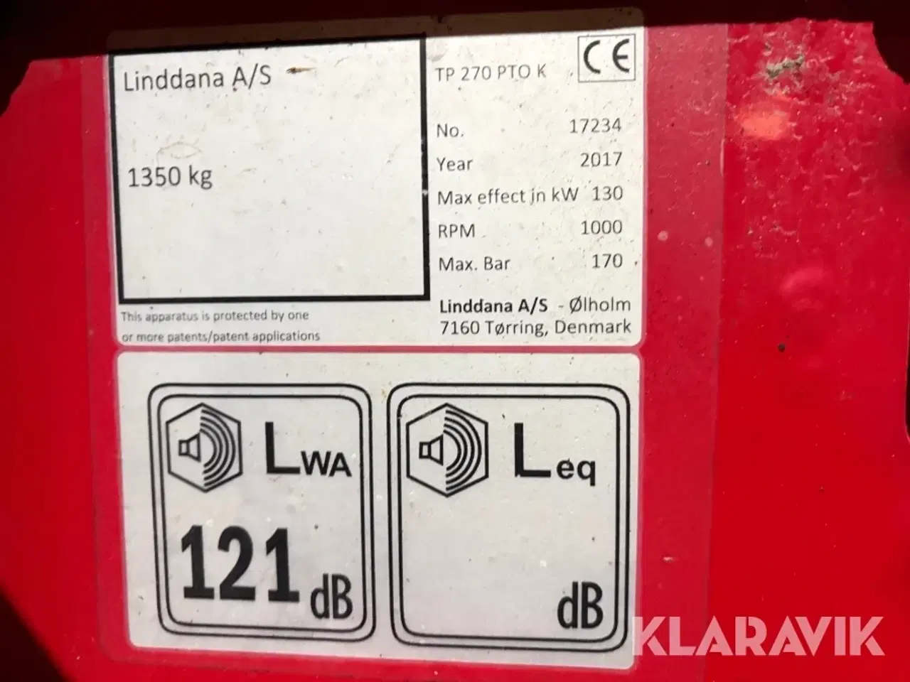 Billede 11 - Flishugger Linddana TP 270 PTO K med kranie vogn