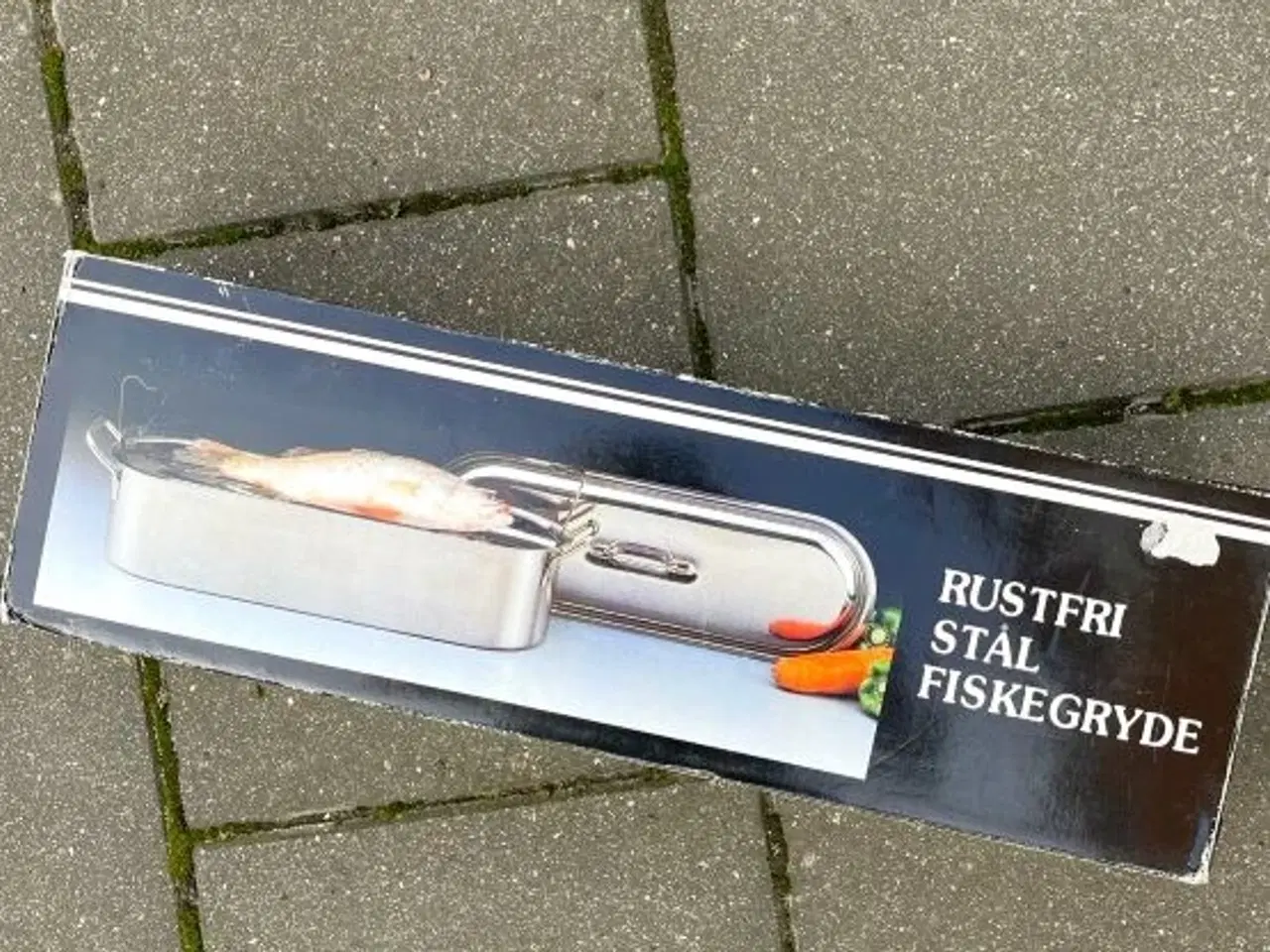 Billede 2 - Fiskegryde i rustfrit stål - har ikke været brugt