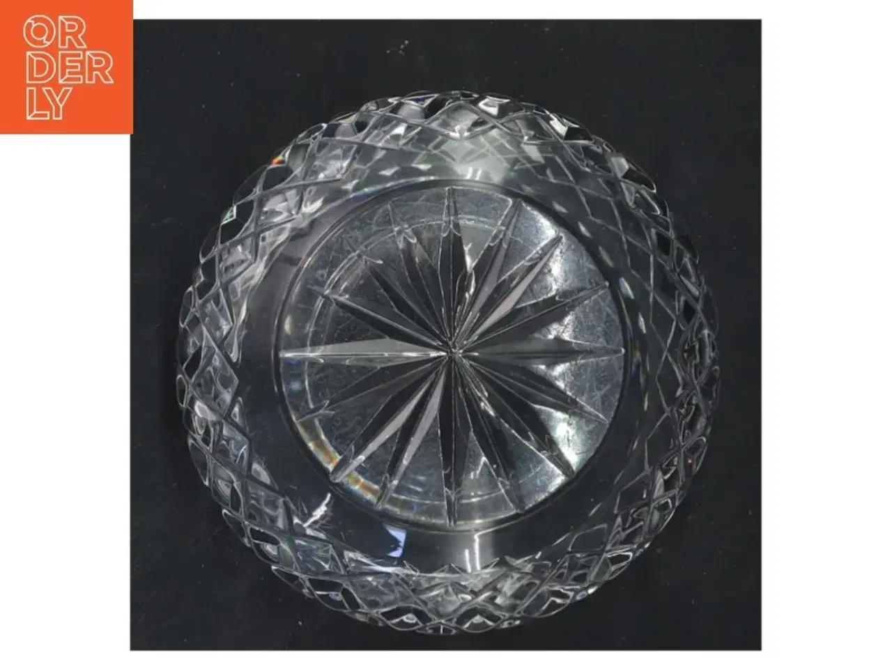 Billede 2 - Lille krystalskål (str. 11x6 cm)