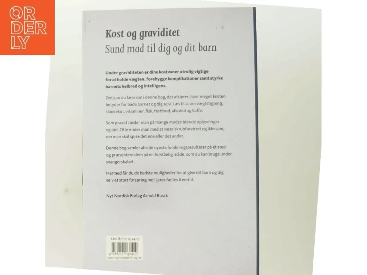 Billede 3 - Kost & graviditet af Jerk W. Langer (Bog)