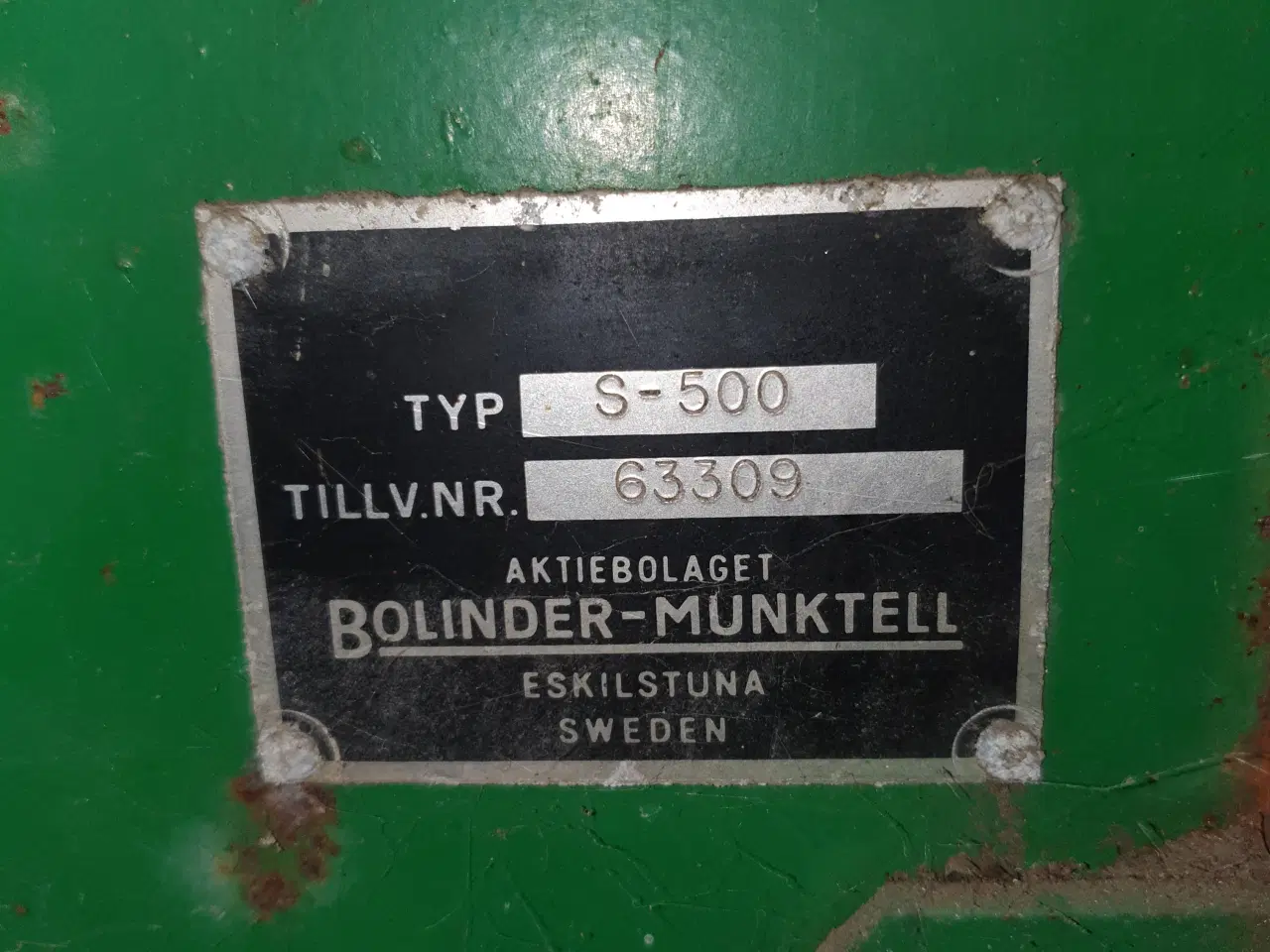 Billede 2 - Bolinder-Munktell / Volvo  Mejetærsker