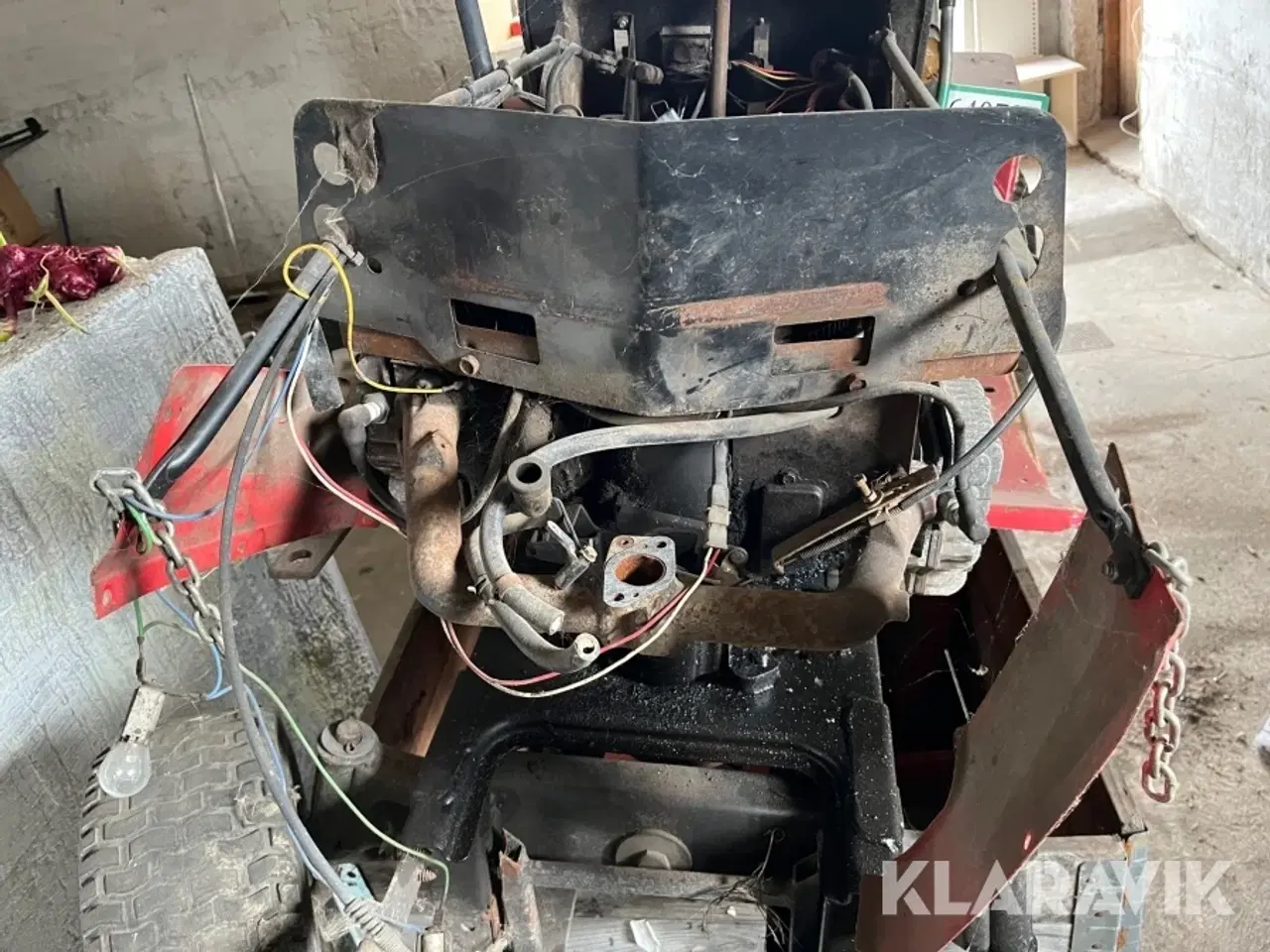 Billede 12 - Plænetraktor MTD 18/46 let adskildt