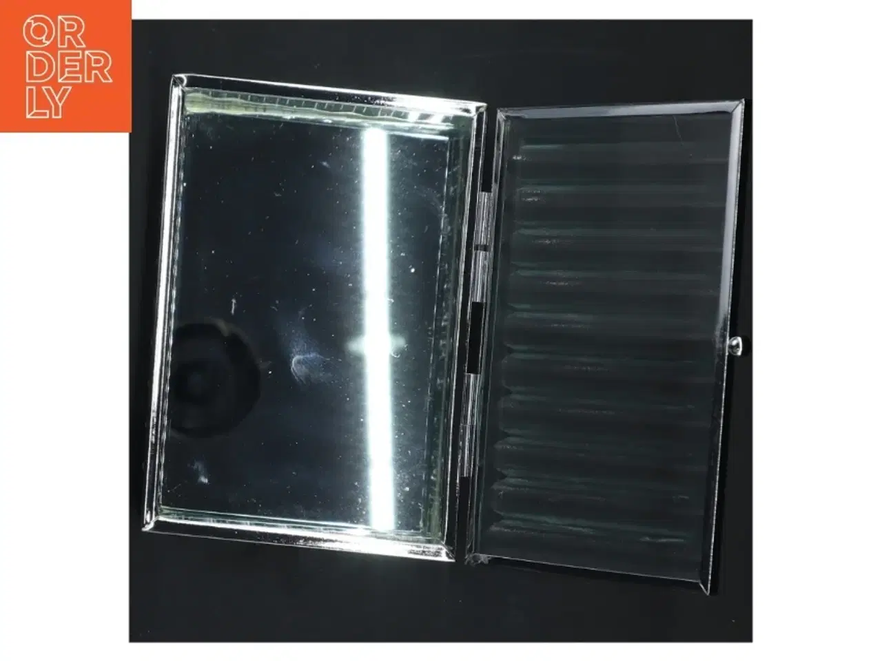 Billede 3 - Dekorativ glasboks (str. 13x9x4,5 cm)