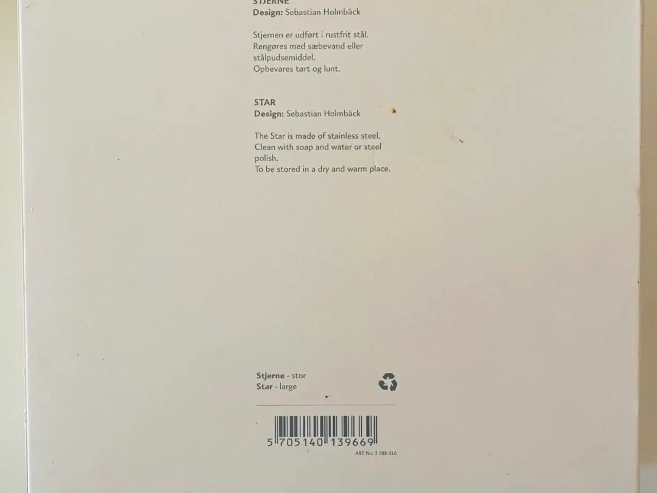 Billede 4 - Georg Jensen Julestjerne 