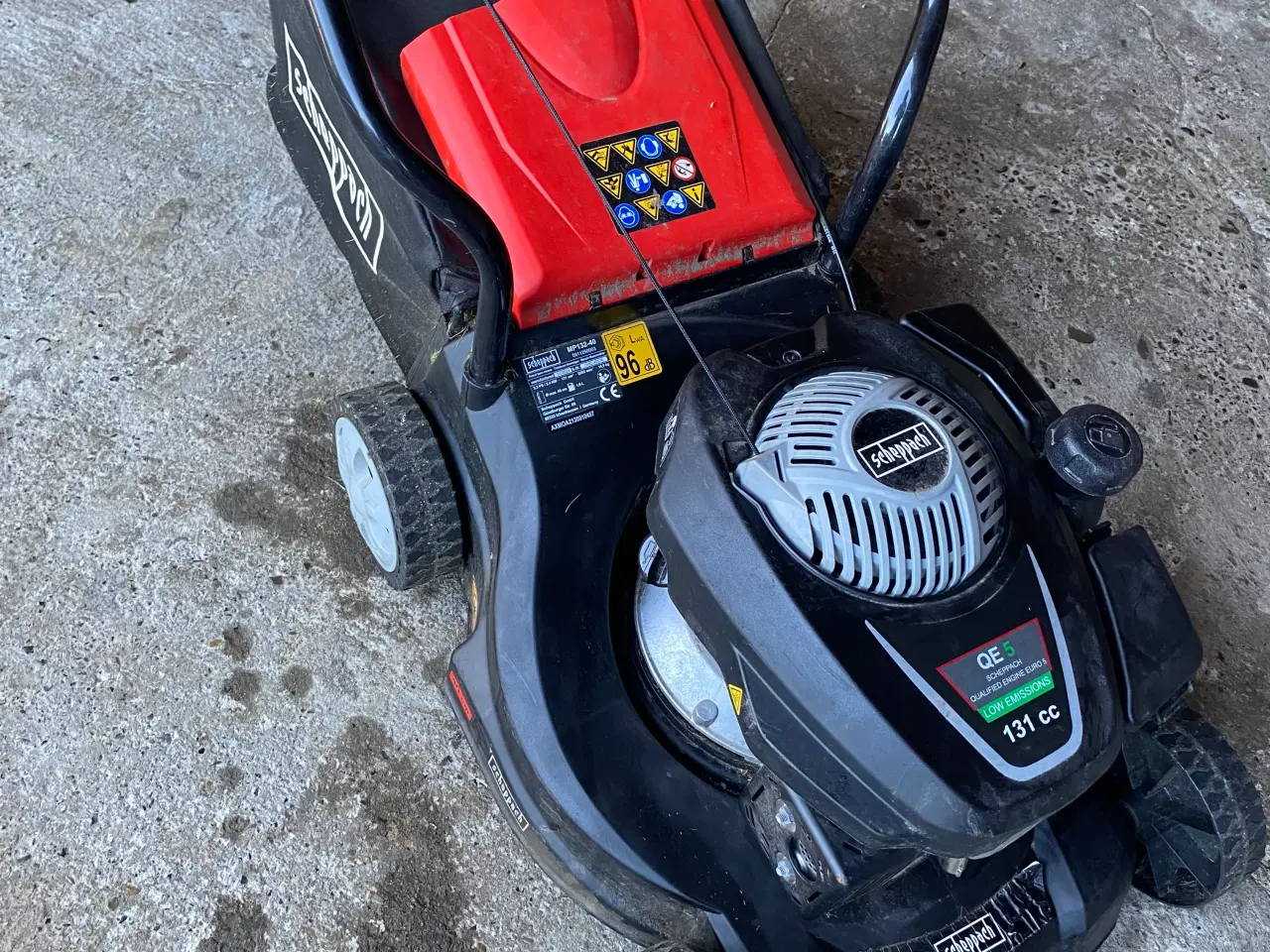 Billede 1 - Lille plæneklipper 