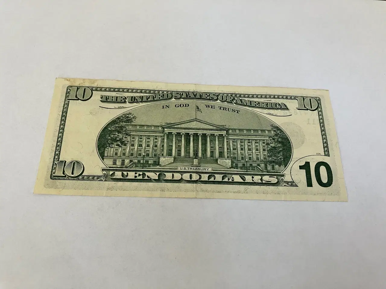 Billede 2 - 10 Dollars USA 1999