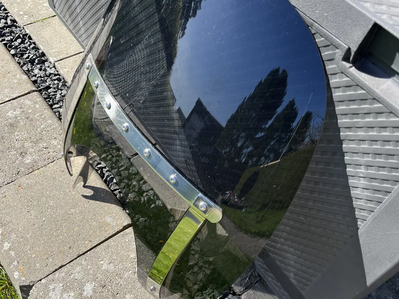 Billede 2 - Mørk tonet vindskærm til H-D touring