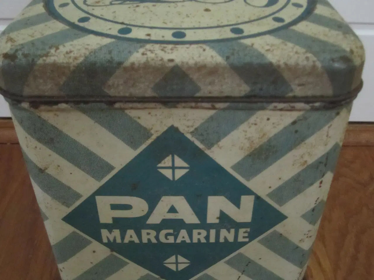 Billede 1 - VINTAGE DÅSE PAN MARGARINE.