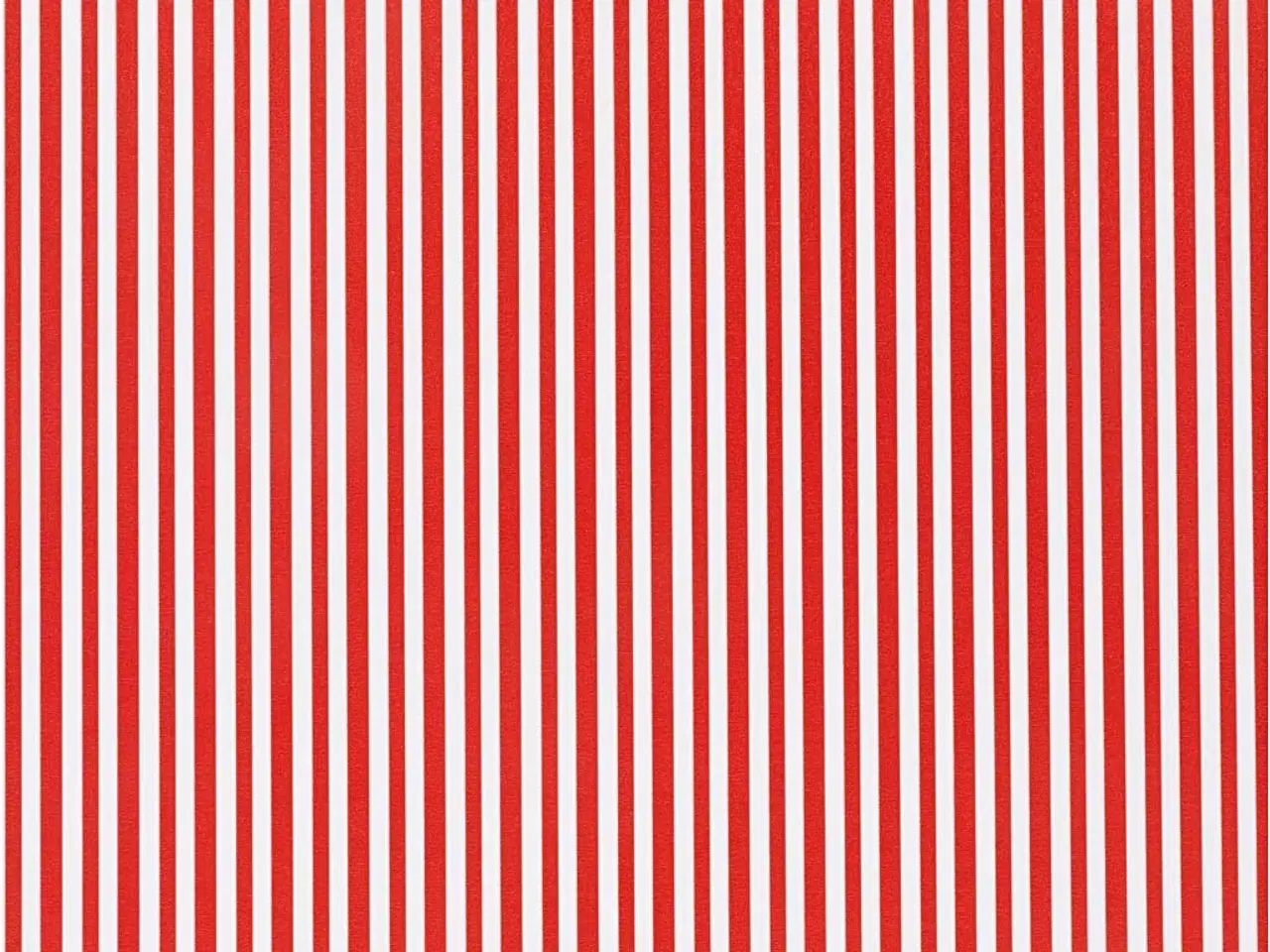 Billede 1 - Rød/Hvid Gavepapir med Striber - 50 cm x 100 m