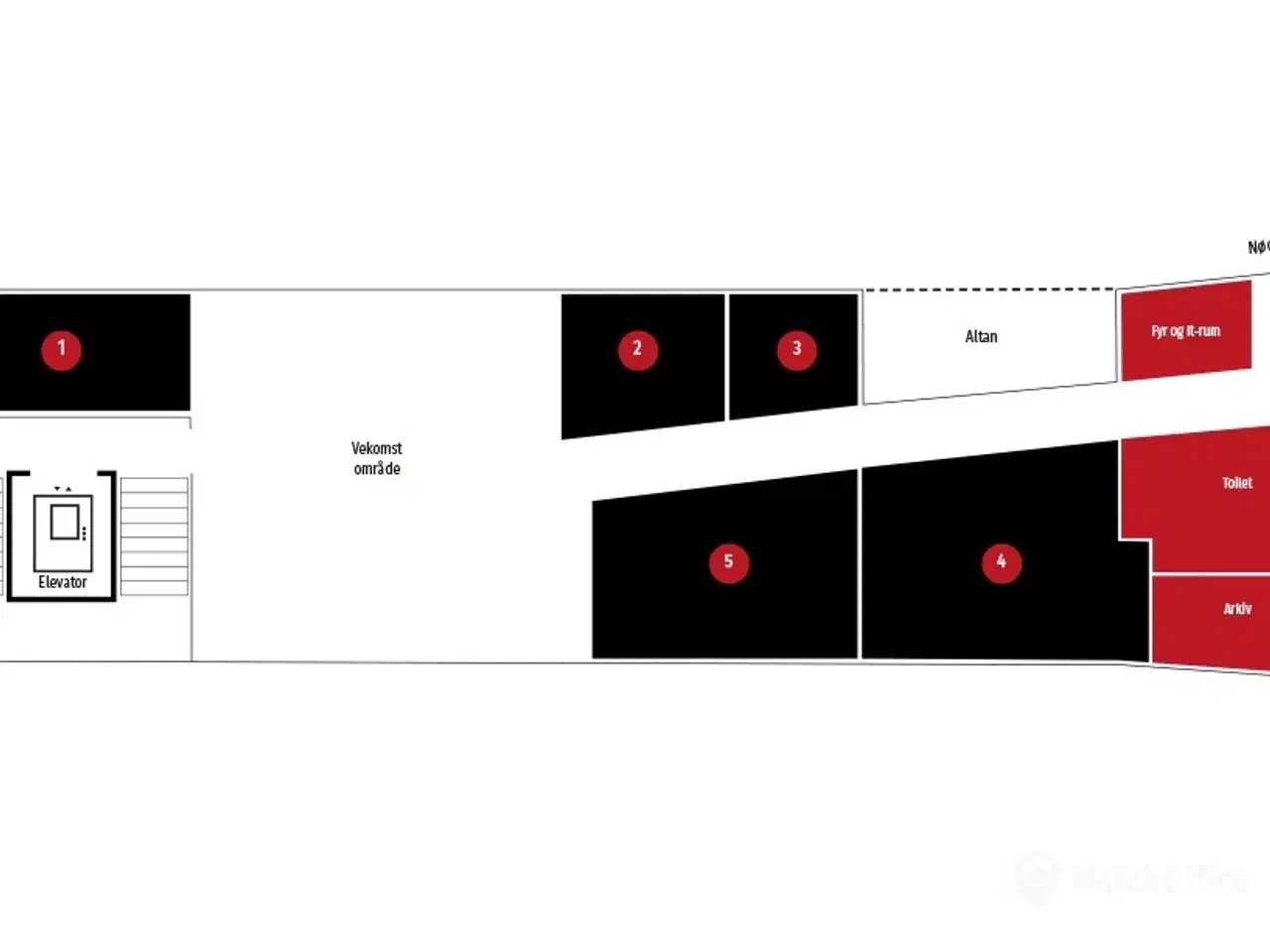 Billede 11 - Kontorhotel til leje på Baltic Kaj 1 med fælles faciliteter.