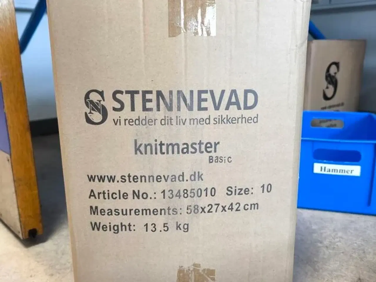 Billede 2 - Handsker 240 par STENNEVAD Knitmaster Basic str. 10