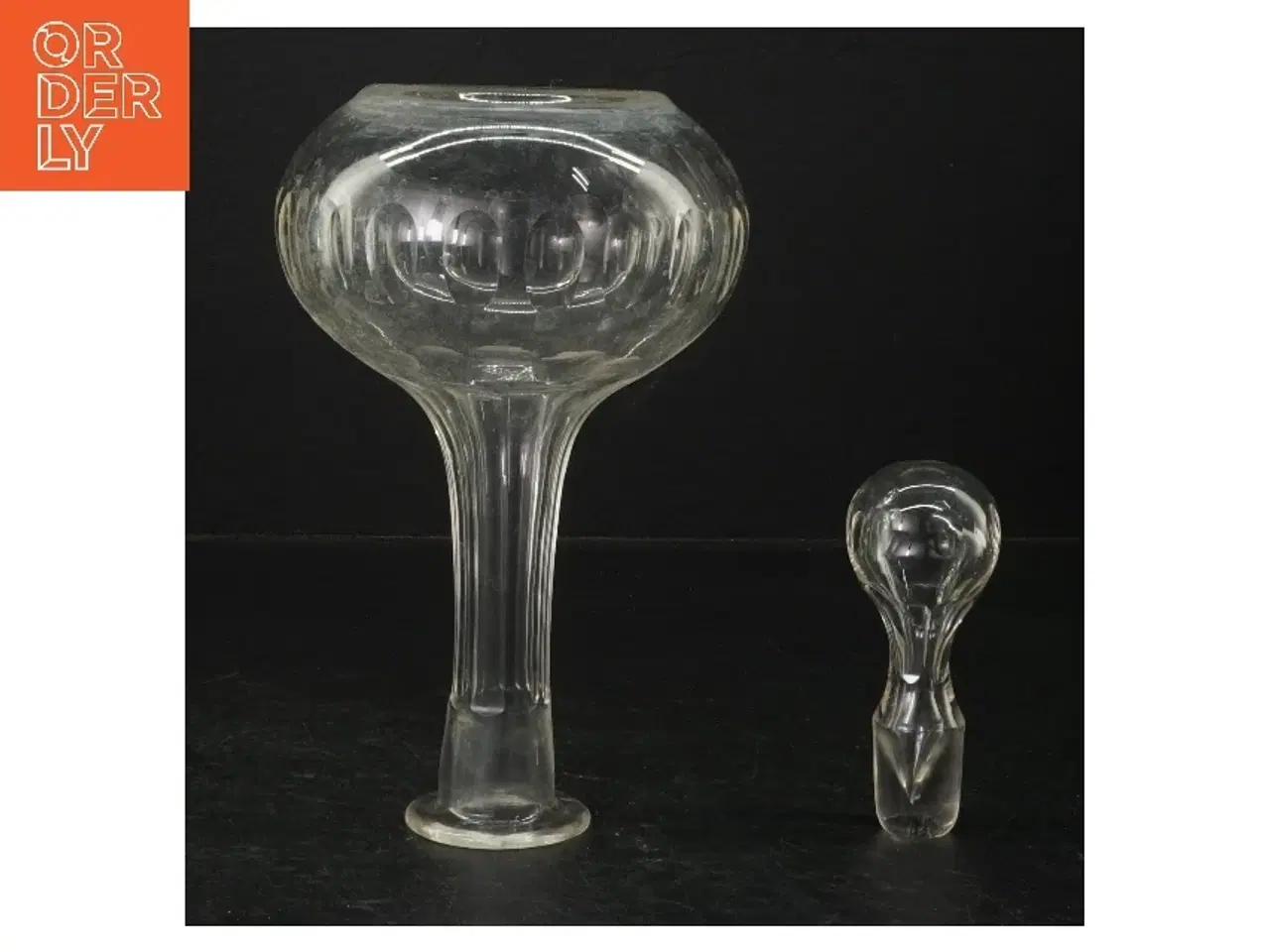 Billede 3 - Glaskaraffel (str. 20 cm)