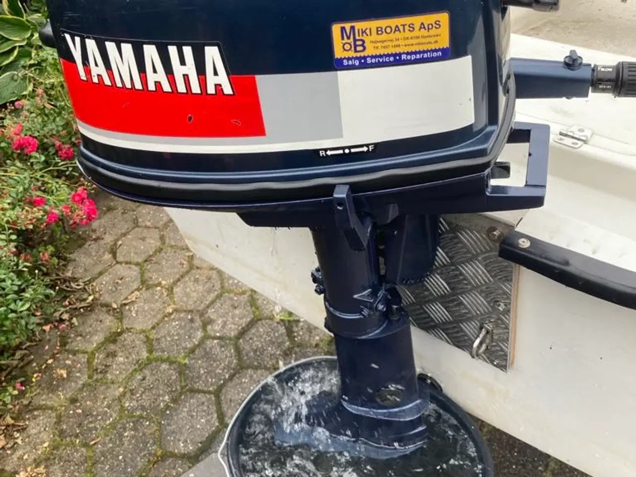 Billede 5 - Yamaha 4 takts påhængsmotor 4HK kort ben.