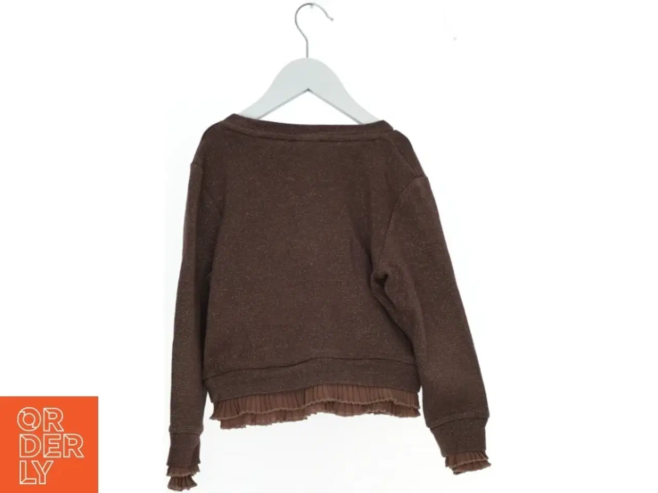 Billede 2 - Brun glitrende sweatshirt fra Lil atelier (str. 116)