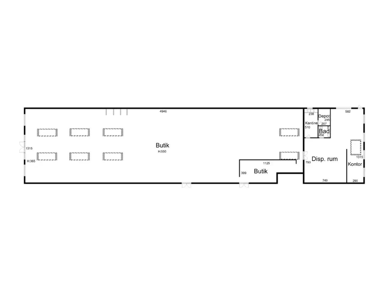 Billede 17 - Butikslejemål på 861 m2 med mulighed for pladskrævende varegrupper