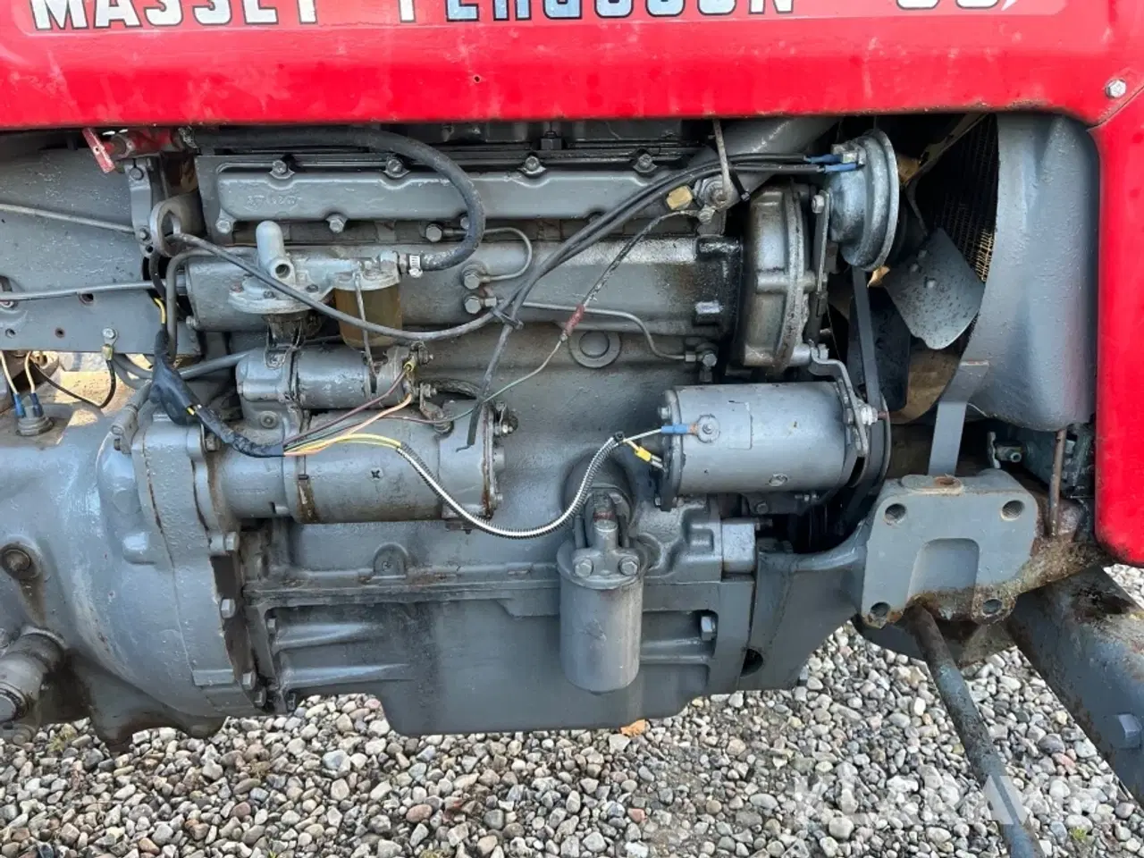 Billede 10 - Veterantraktor Massey Ferguson 65