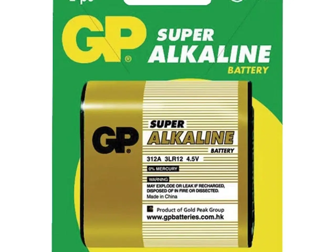 Billede 1 - Gp 3lr12/4,5v batteri stk.