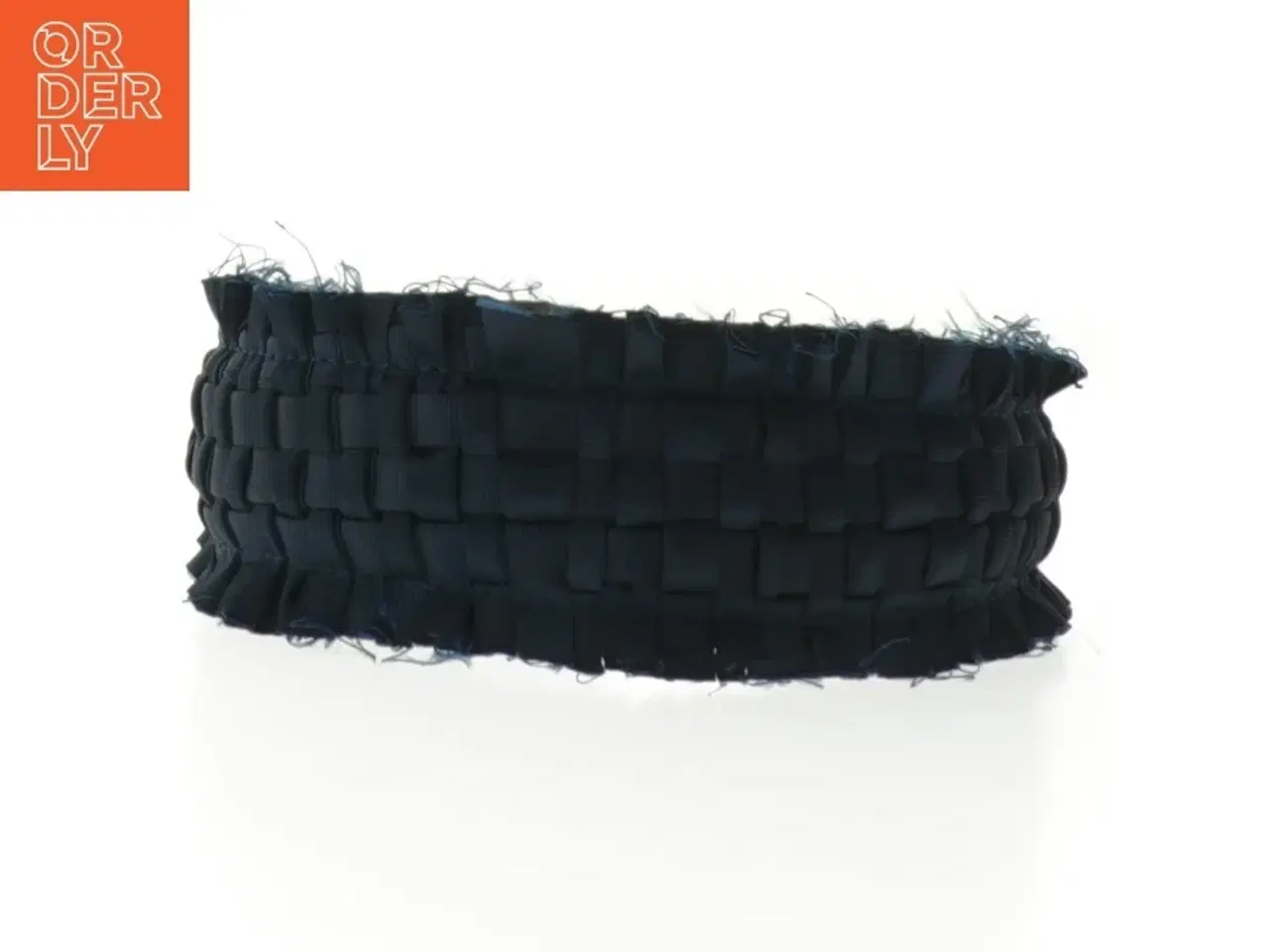 Billede 2 - Blåt flettet pandebånd (str. Ø 14 cm)