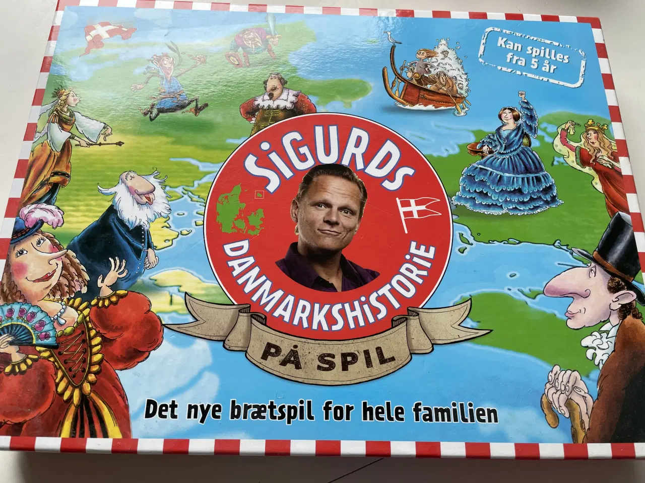Billede 1 - Sigurds Danmarkshistorie brætspil