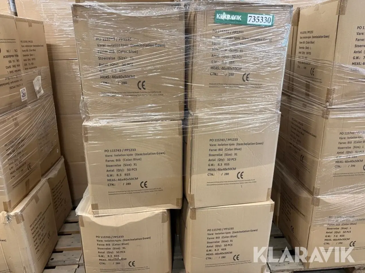 Billede 5 - Isolationskjoler Str. XL - 2 paller