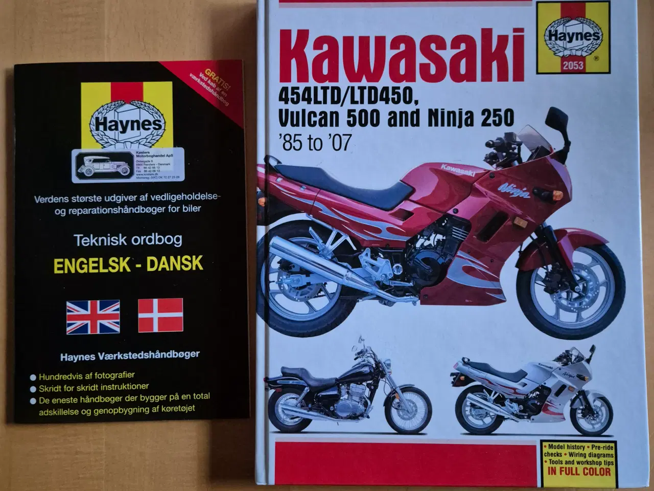 Billede 1 - Haynes manuel Kawasaki.