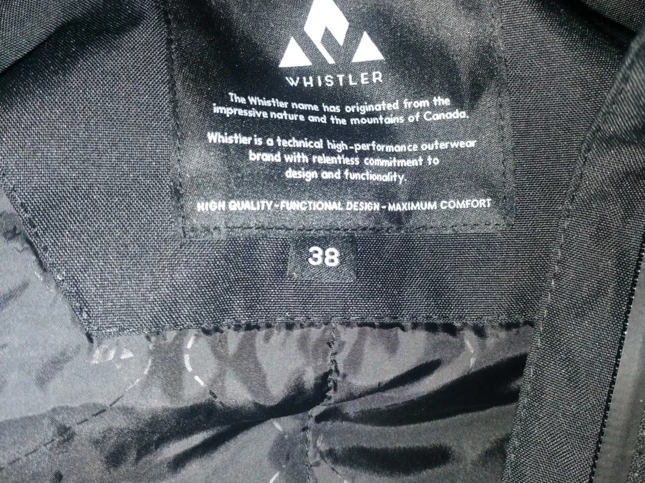 Billede 3 - Whistler skitøj,str 38 (dame)