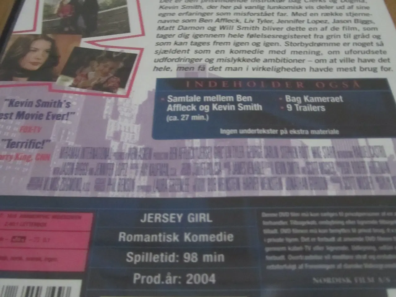 Billede 2 - STORBYDRØMME. Jersey girl. 2004.