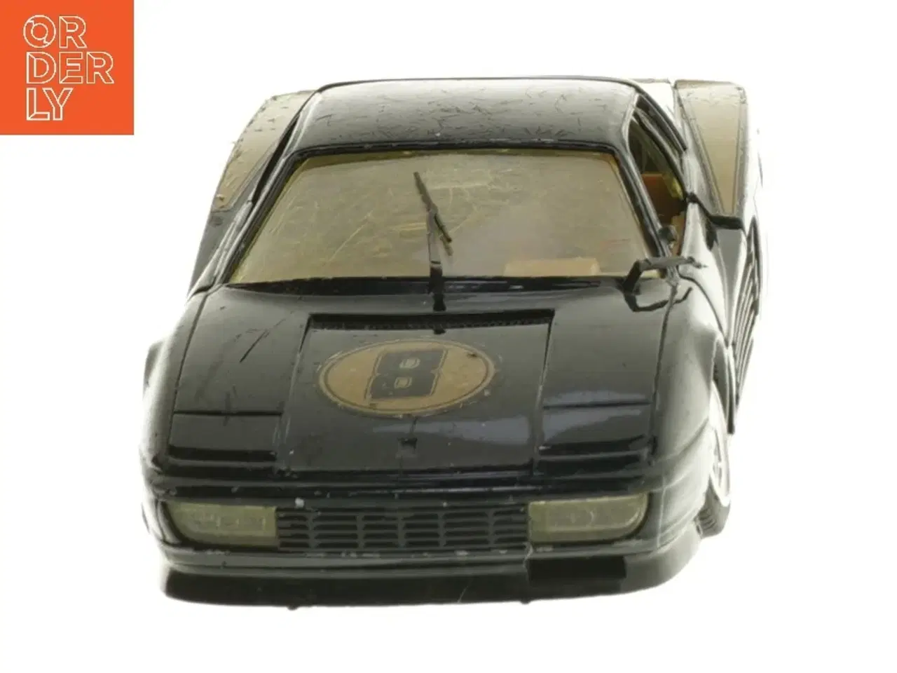 Billede 3 - Sort legetøjsbil (str. 18,5x8 cm)