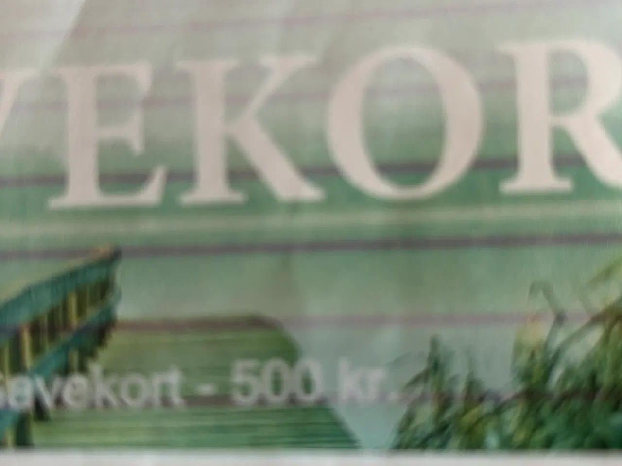 Billede 3 - Gavekort 