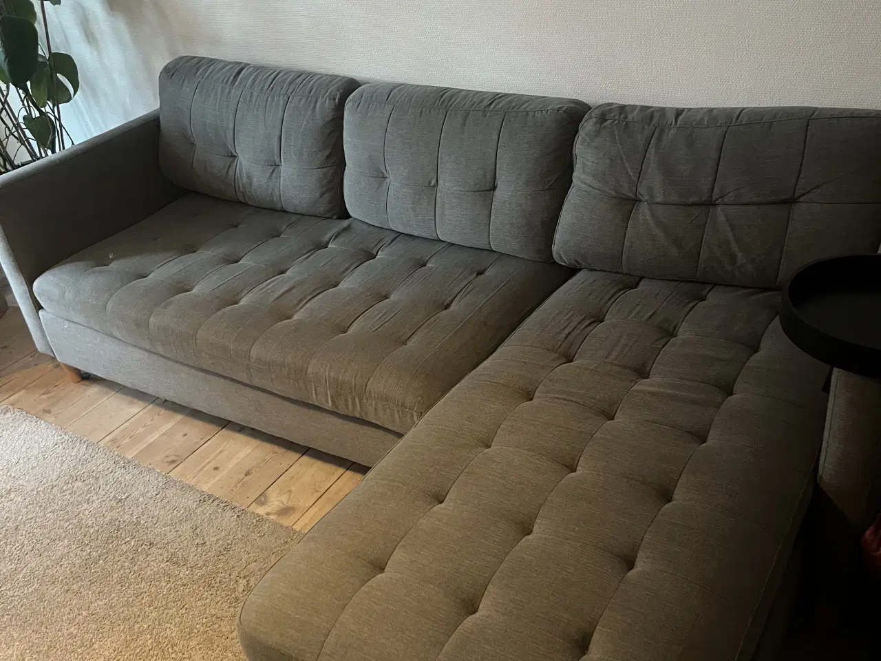 Billede 2 - Sofa med vendbar chaiselong