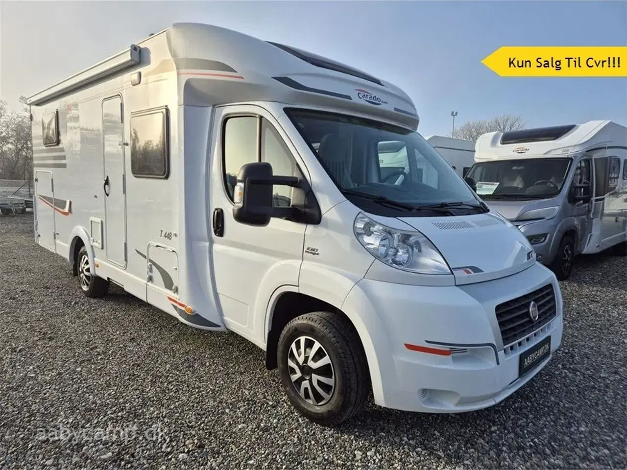 Billede 1 - 2013 - Carado T 448   solcelle. batteri. markise. cykelstativ. synet Feb. 2025. Tandrem skiftet i 2022. Nyt køleskab i 2024. Kun 70,000 Km!! KUN SALG TIL CVR!!