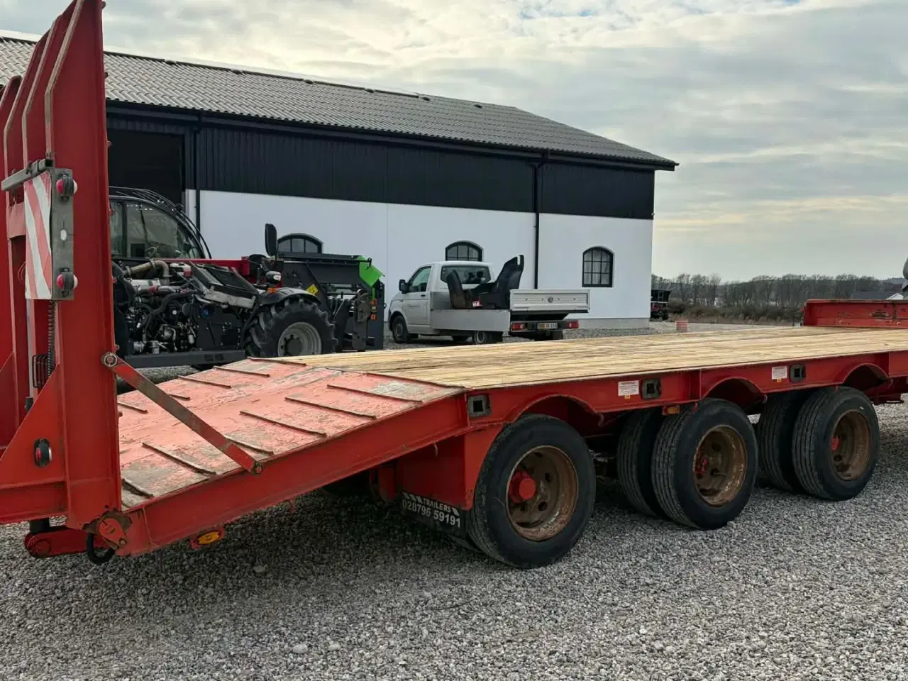 Billede 6 - MAC 27 ton maskintransportvogn