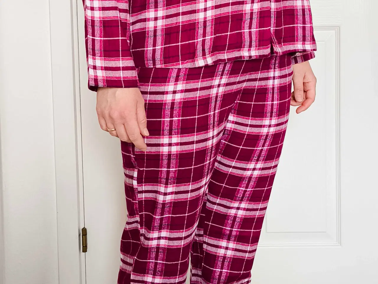 Billede 1 - Pyjamas - Brandtex - Str 38 - Vinrød