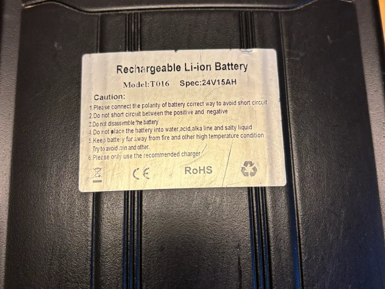 Billede 4 - Batteri til Elcykel med Oplader