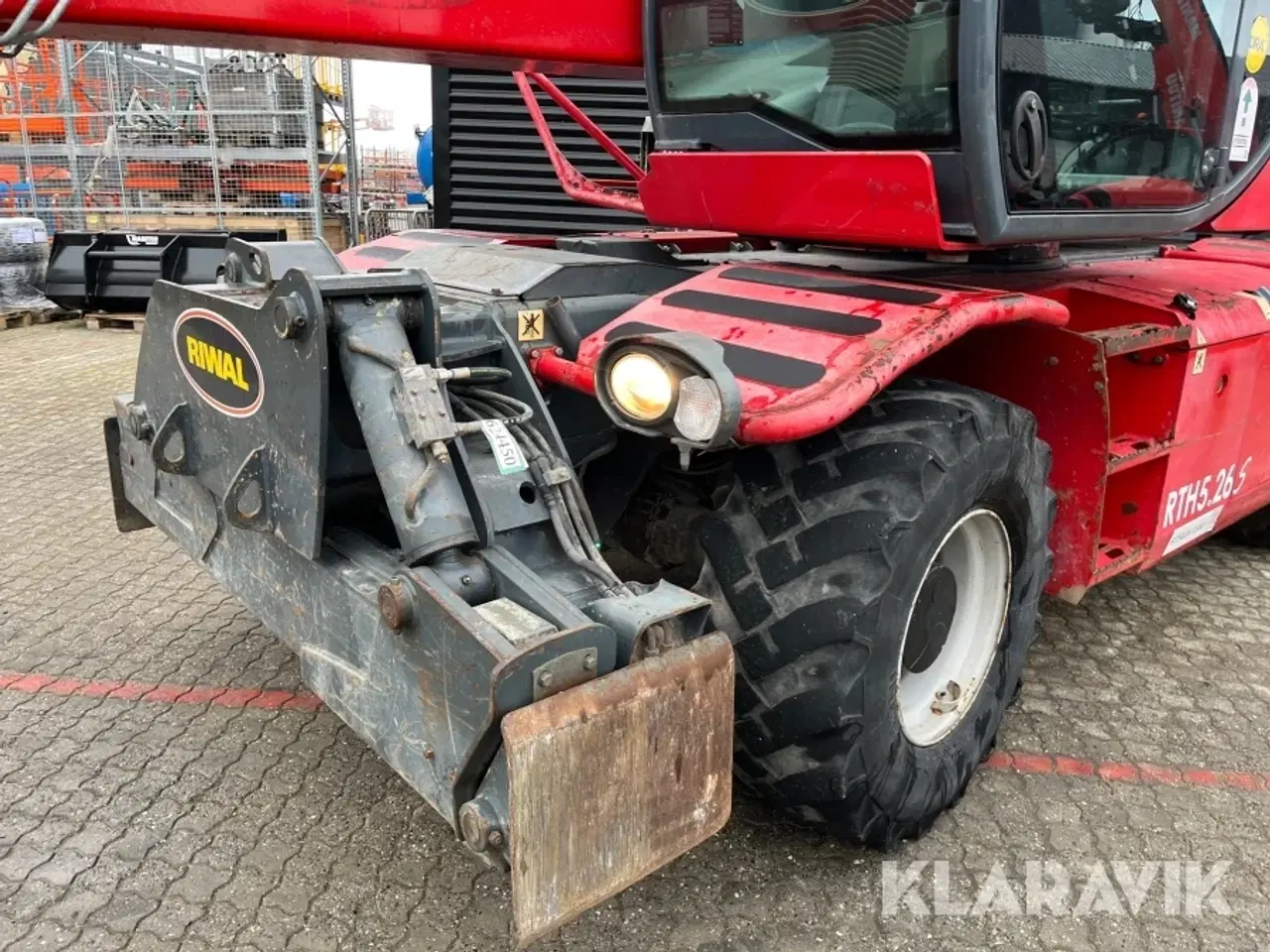 Billede 8 - Rotations Teleskoplæsser Magni RTH5.26S M/C Med Kranspil