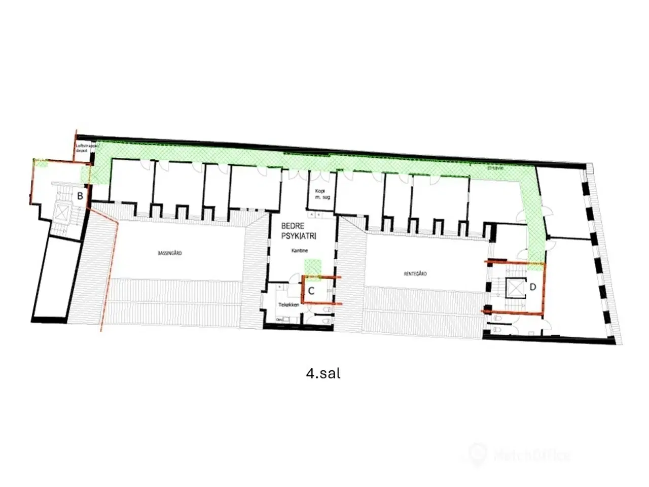 Billede 11 - INGEN BINDING - Charmerende og klassisk kontor/klinik lejemål på 423 m²